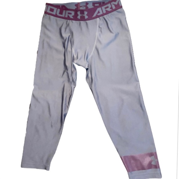 Under Armour Other - 2/$10 Under Armour Boys Youth Size Medium Grey Athletic Leggings